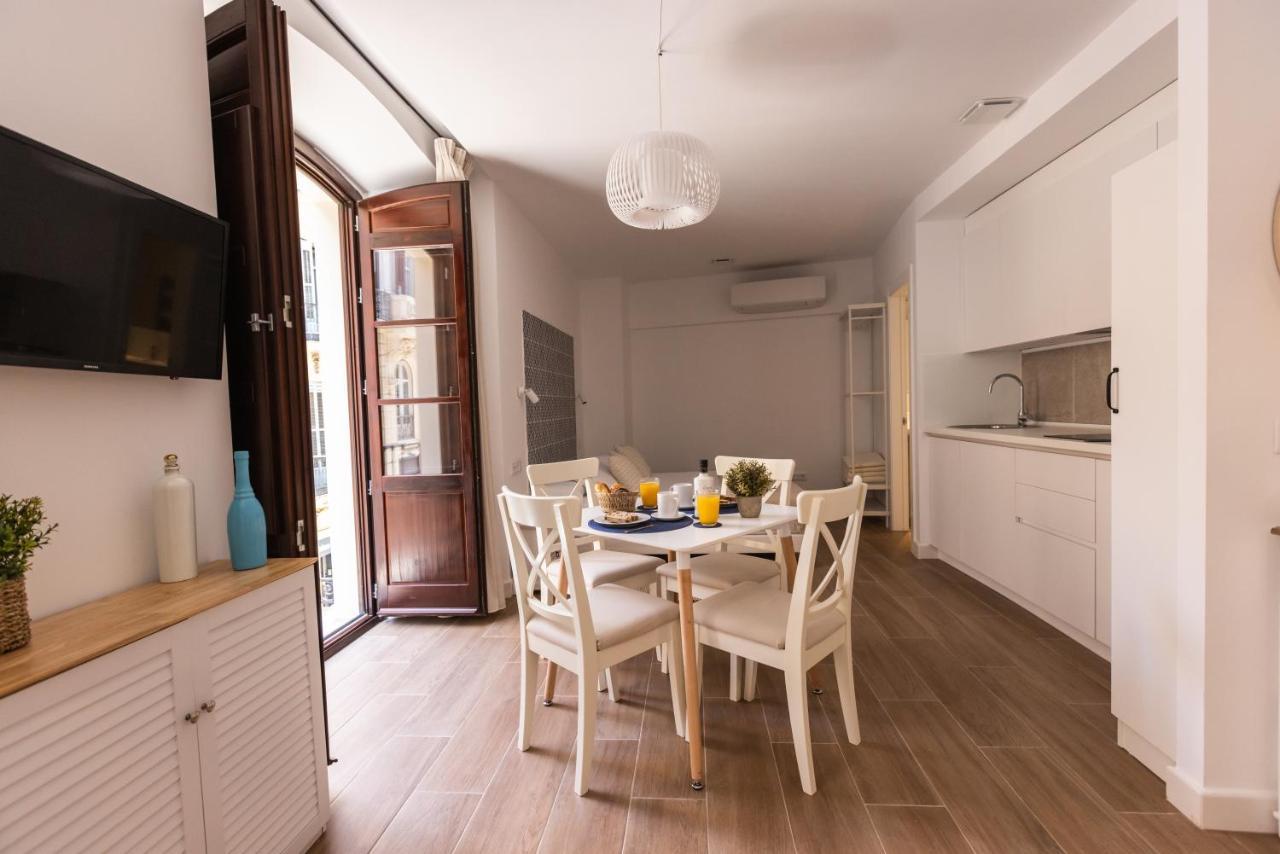 Apartamento Especeria Blue By #Cuatrocallesflats Málaga Kültér fotó